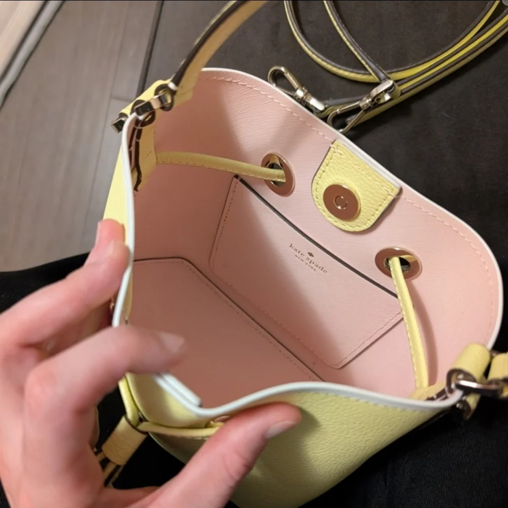 New Kate Spade Limelight Eva Bucket Bag